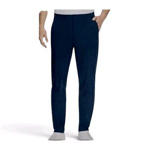 Marc New York Mens Commuter Pants Slim Fit 4-Way Stretch Performance Navy 30x30